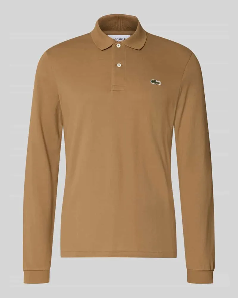 Lacoste Regular Fit Poloshirt aus reiner Baumwolle Hazel