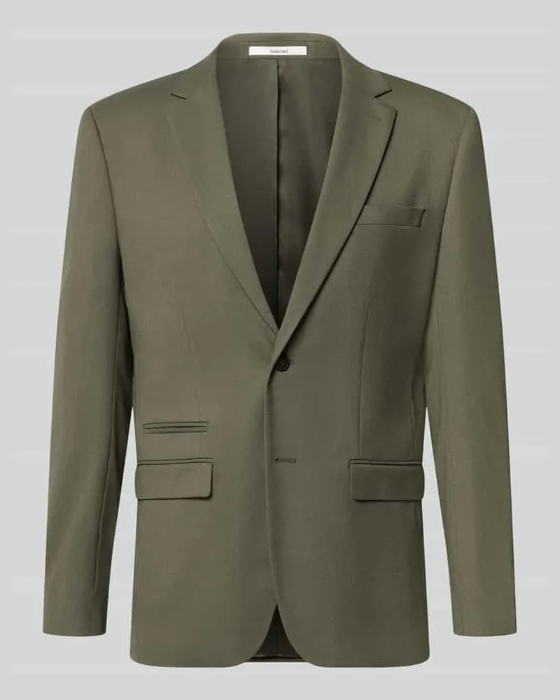 Selected Slim Fit Sakko mit Woll-Anteil Modell 'SLIM-NEIL Grass
