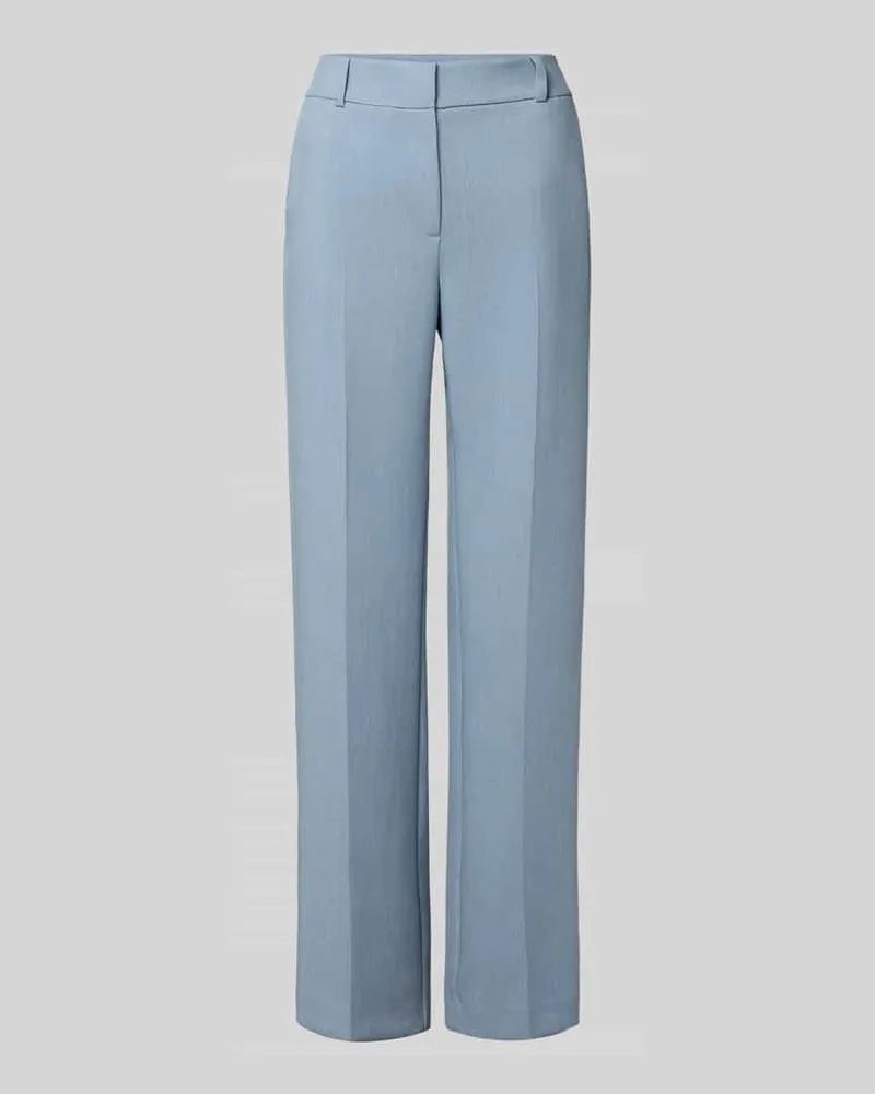 Selected Regular Fit Weite Hose mit Viskose-Anteil Modell 'RITA Hellblau