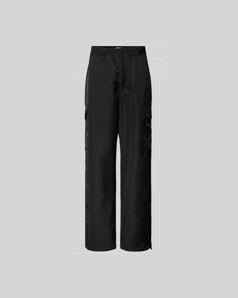 Kenzo Cargohose mit elastischem Bund Black