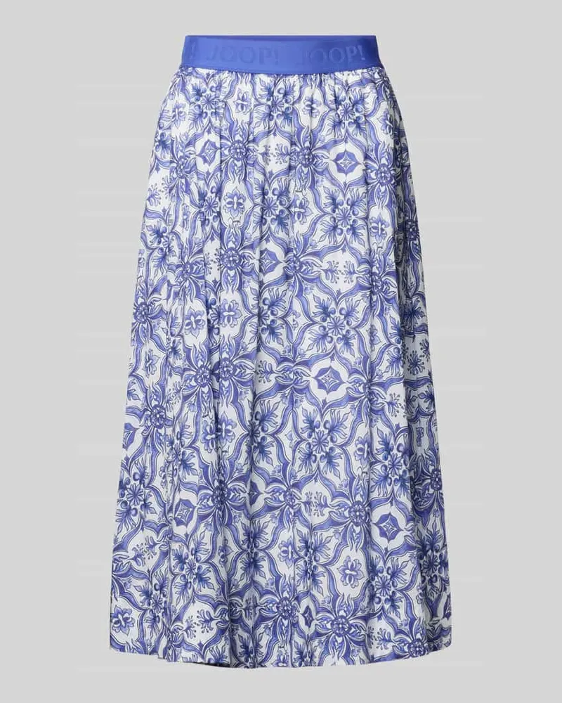 JOOP! Midirock mit elastischem Bund Modell 'Saki2 Blau