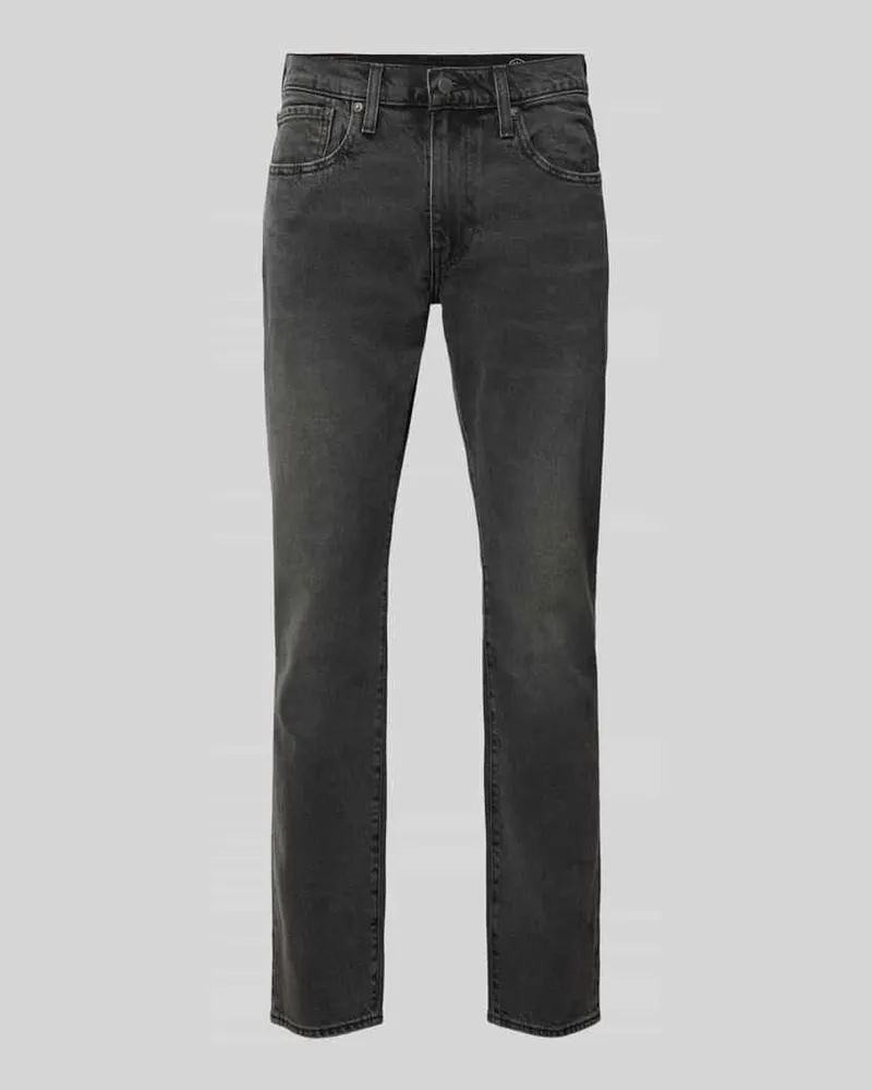 Levi's Tapered Fit Jeans Modell '502 Dunkelgrau