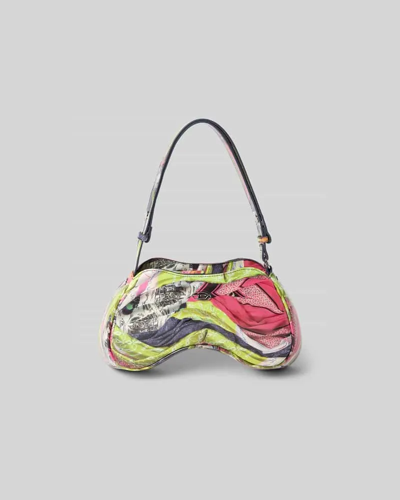 Diesel Handtasche mit Label-Detail Black