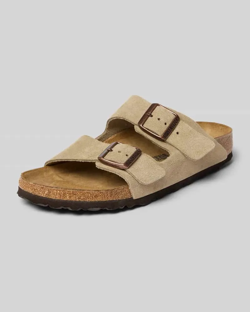 Birkenstock Slipper mit offener Ferse Modell 'Arizona Taupe