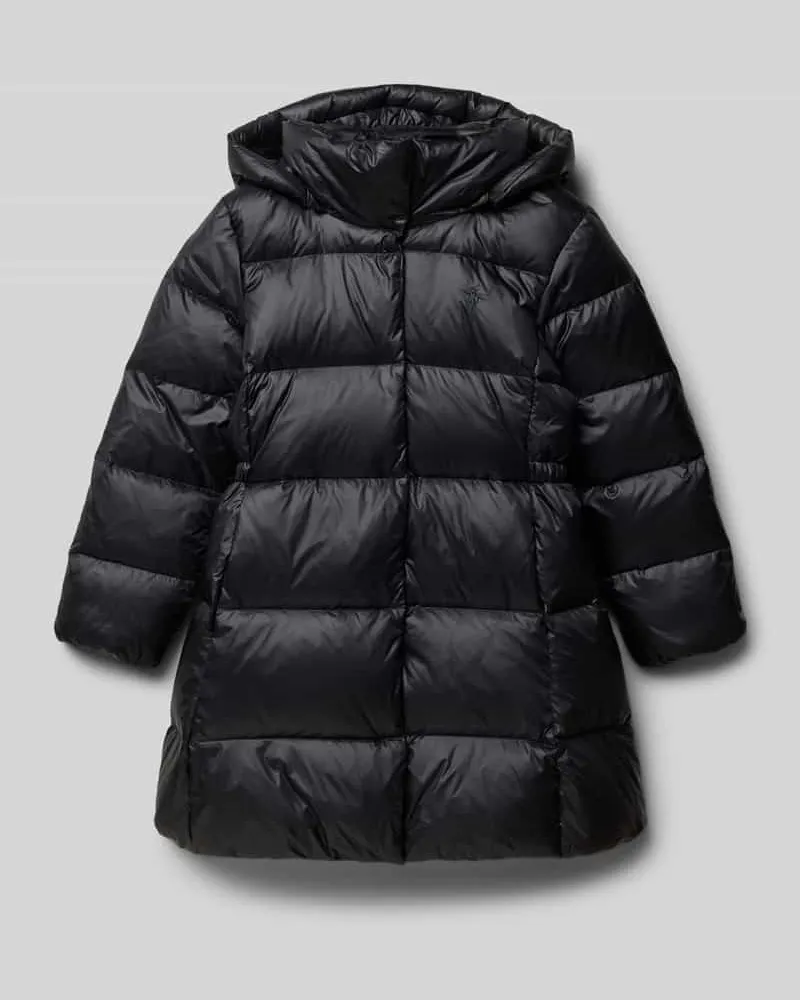 Ralph Lauren Regular Fit Steppjacke mit Logo-Stitching Modell 'Celia Black