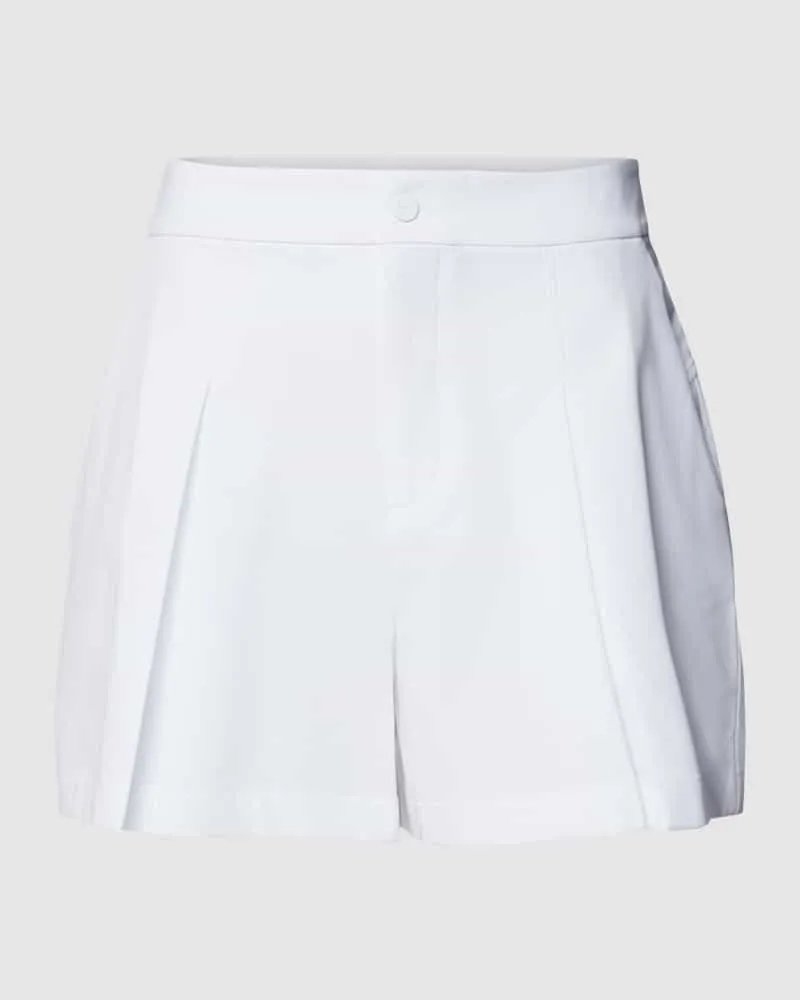 Ralph Lauren Shorts mit Kellerfalten Weiss