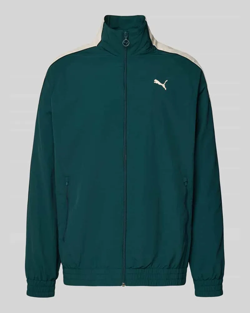 Puma Oversized Trainingsjacke mit Stehkragen Bottle