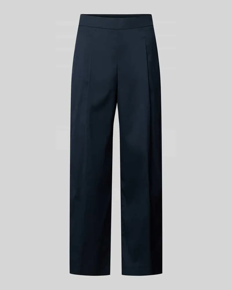 windsor. Hose mit weitem Bein und Bügelfalten Marine