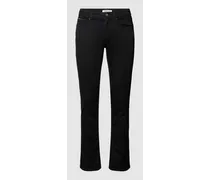 Slim Fit Jeans in unifarbenem Design Modell 'SCANTON