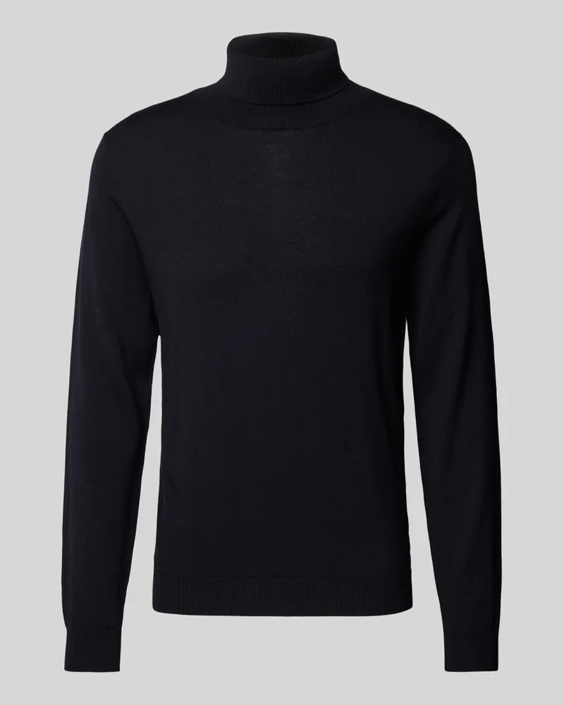 Fynch-Hatton Rollkragenpullover mit Rollkragenpullover Marine