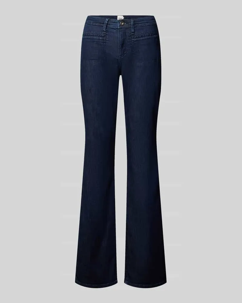 Brax Bootcut-Jeans aus Baumwoll-Mix Modell 'SHAKIRA Blau