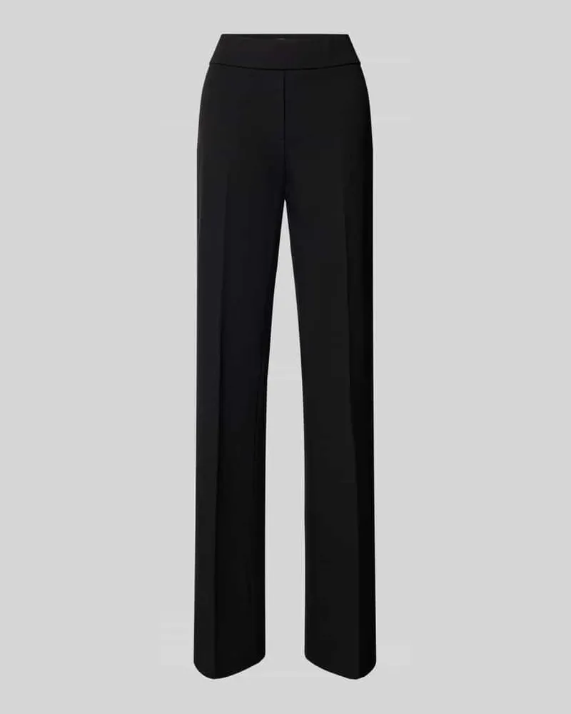 SEDUCTIVE  Stoffhose aus Viskose-Mix mit Bügelfalte Modell 'NANOU Black