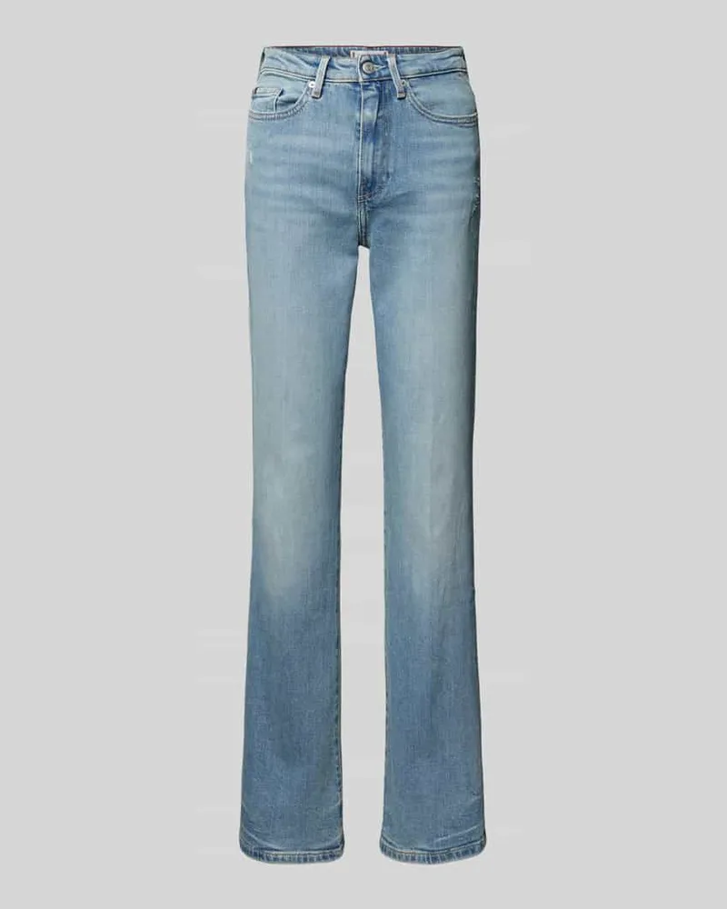 Tommy Hilfiger Bootcut Fit Jeans im Destroyed-Look Jeansblau