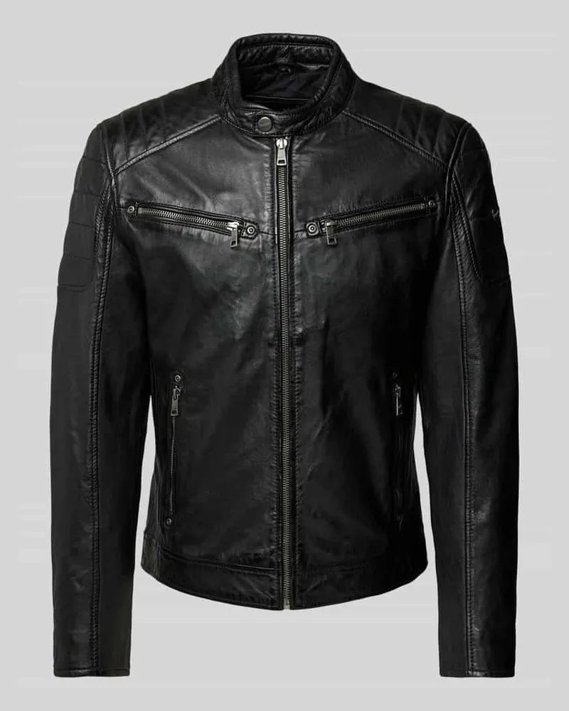 Mauritius Jacke in Leder-Optik Modell 'Derry Black