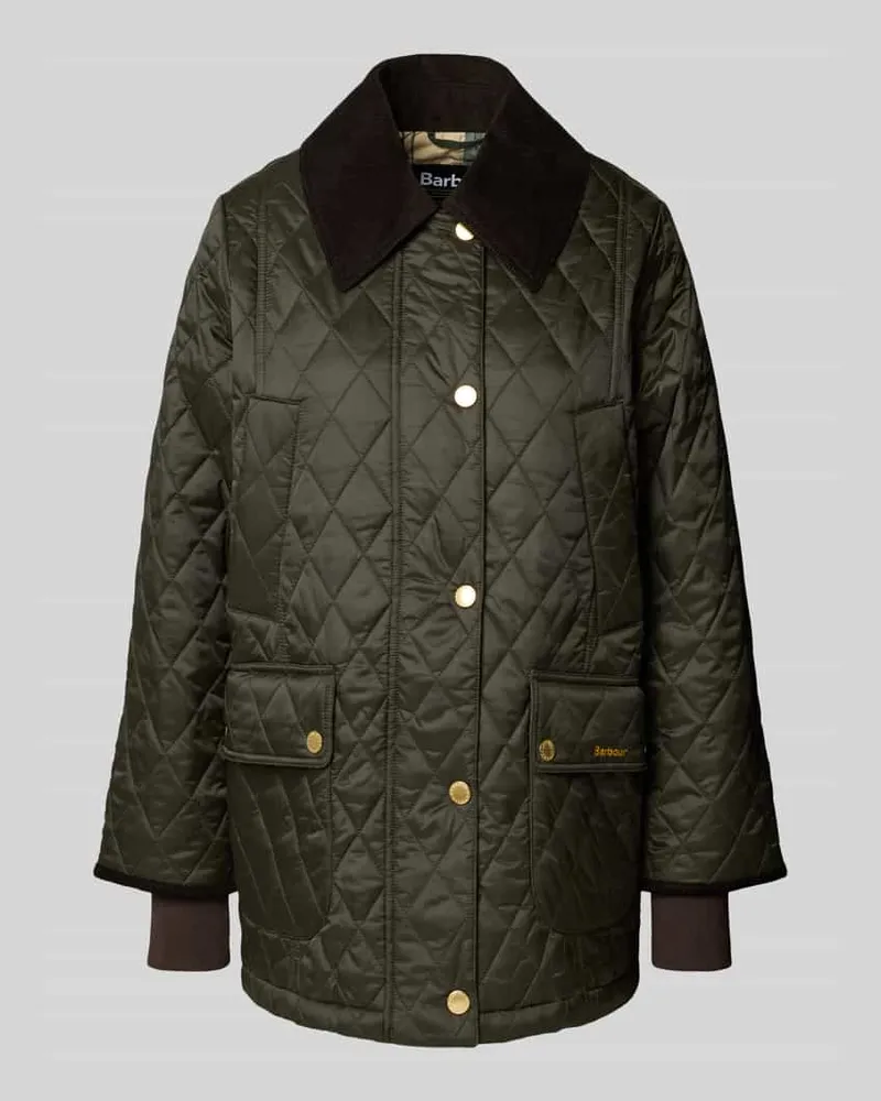 Barbour Steppjacke mit Storm Cuffs Modell 'BEADNELL Oliv