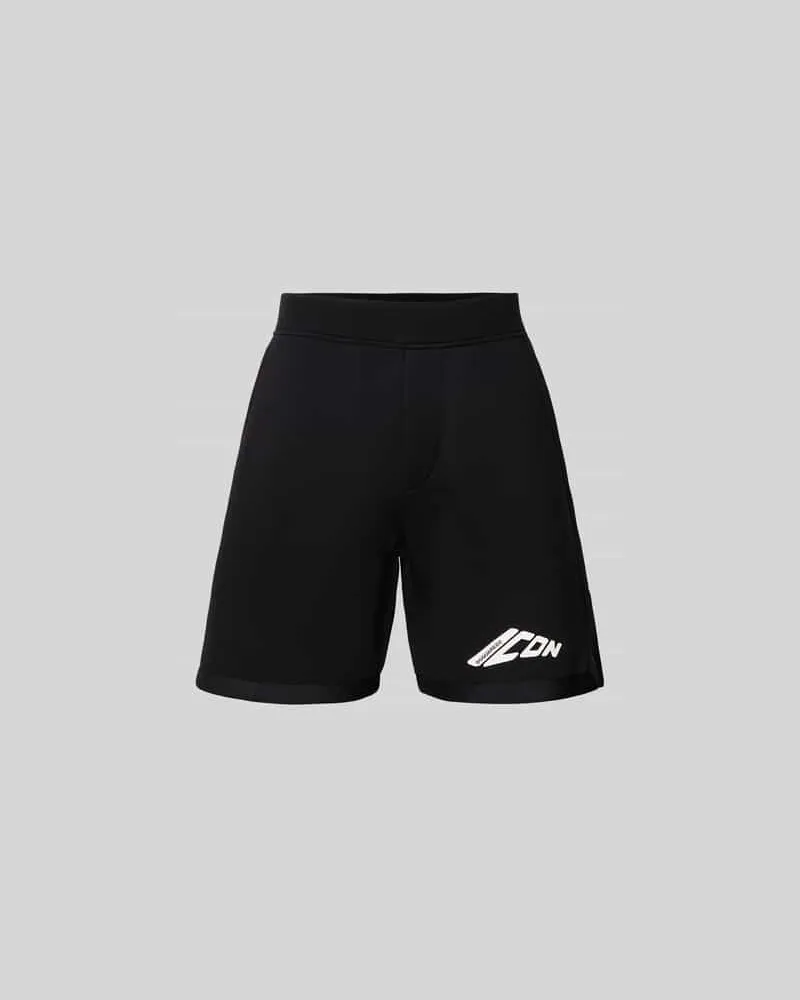 Dsquared2 Sweatshorts mit elastischem Bund Black