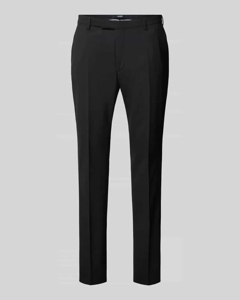 JOOP! Extra Slim Fit Anzughose mit Strukturmuster Black