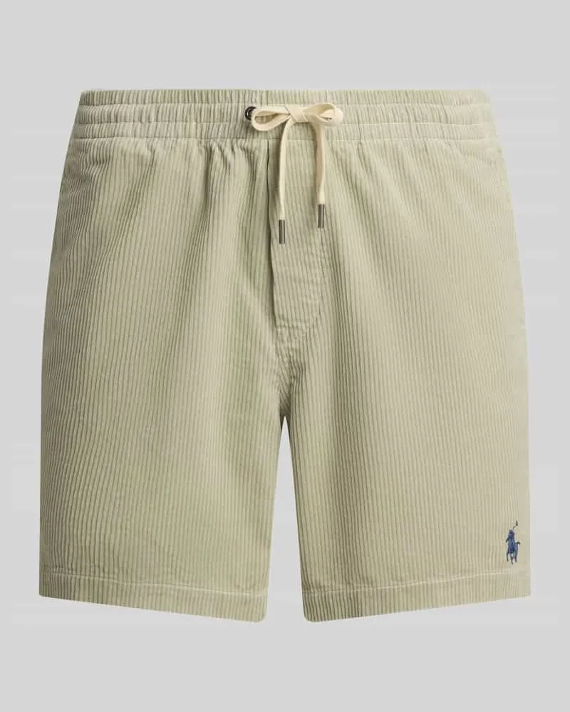 Ralph Lauren Sweatshorts aus reiner Baumwolle Khaki