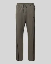 HUGO BOSS Sweatpants mit Label-Detail Modell 'Hadim Graphit