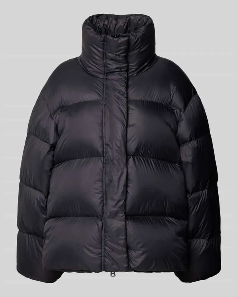 Weekday Daunenjacke mit Zweiwege-Reißverschluss Modell 'Ten Down Black