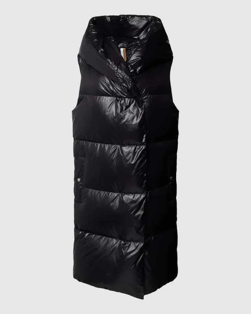 HUGO BOSS Daunenweste im ärmellosen Design Modell 'Paholina Black