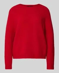 Max Mara Strickpullover mit Rundhalsausschnitt Modell 'GHIACCI Rot