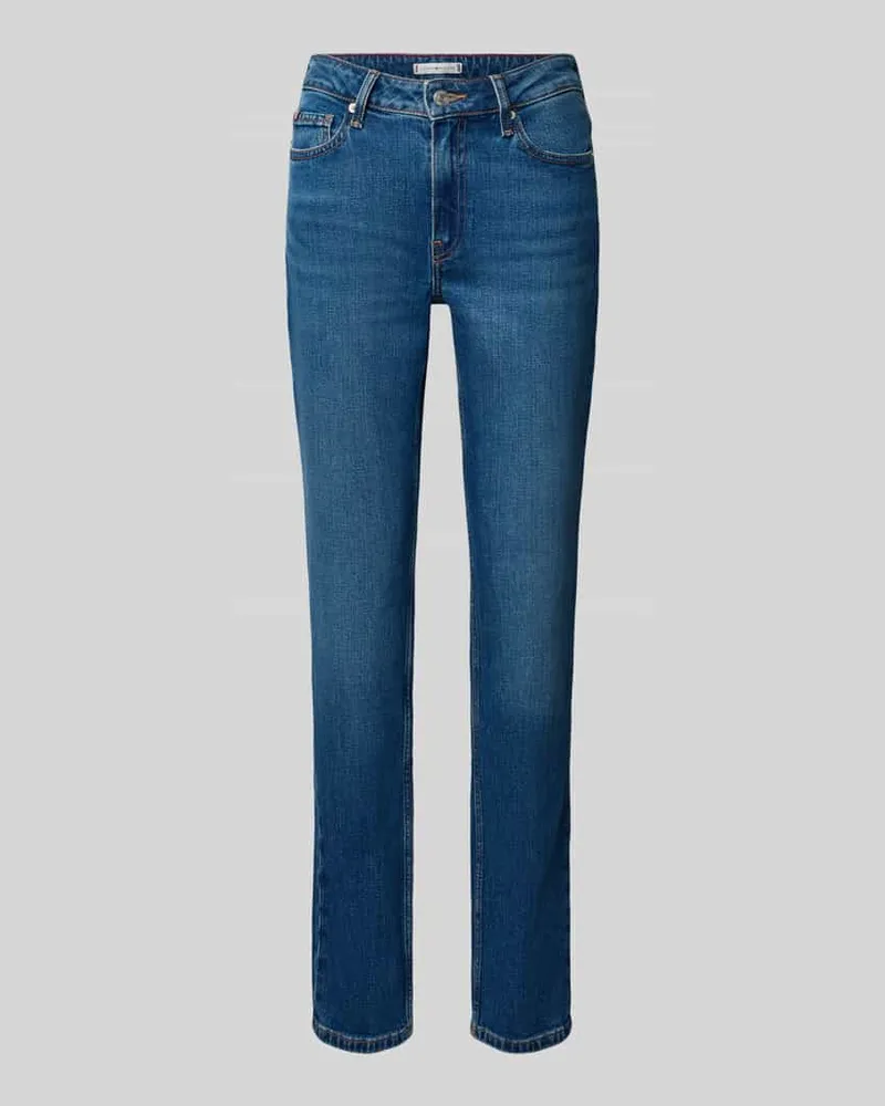 Tommy Hilfiger Slim Fit Jeans aus Baumwoll-Mix Bleu