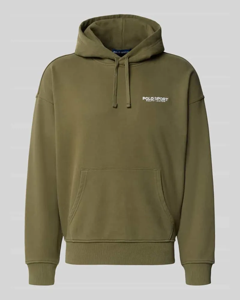 Ralph Lauren Regular Fit Hoodie aus Baumwoll-Mix Dunkelgruen