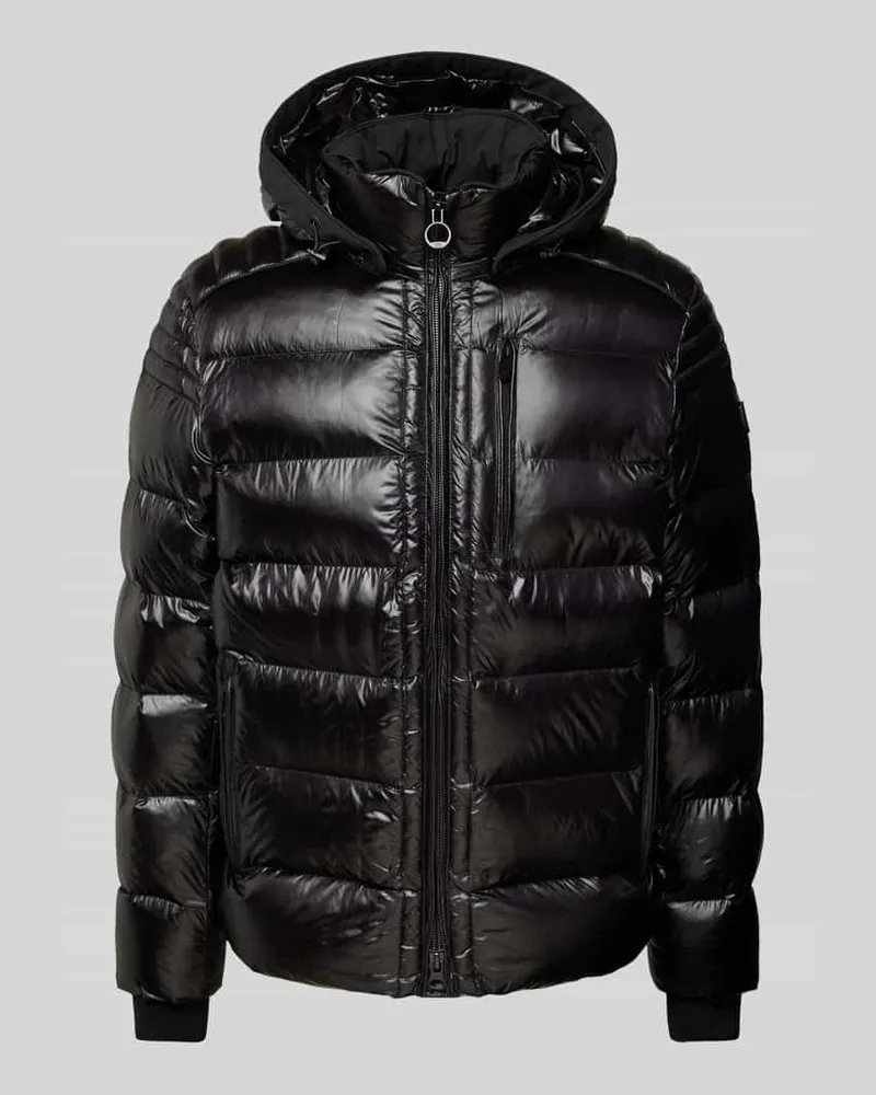 Wellensteyn Steppjacke mit Kapuze Modell 'BLACKJACK Black