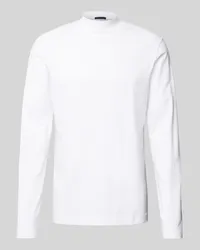 Drykorn Longsleeve mit Stehkragen Modell 'MORITZO Weiss