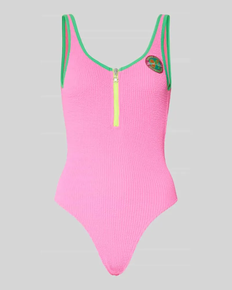 Banana Moon Badeanzug mit Stretch-Anteil Modell 'SMAK POPMIX Pink