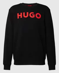 HUGO BOSS Sweatshirt mit Label-Detail Modell 'Dem Black