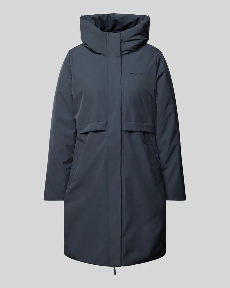 Mazine Parka mit Kapuze Modell 'Lyn Blau