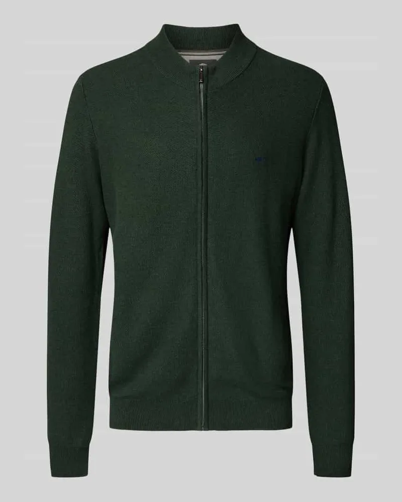 Fynch-Hatton Strickjacke mit Logo-Stitching Bottle