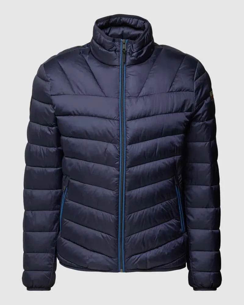 Napapijri Steppjacke mit Stehkragen Modell 'AERONS Marine