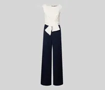 Jumpsuit mit U-Boot-Ausschnitt