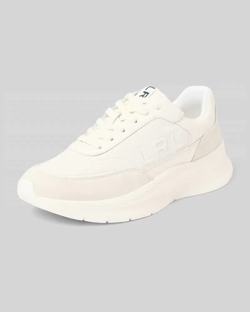 Ralph Lauren Sneaker mit Schnürverschluss Weiss