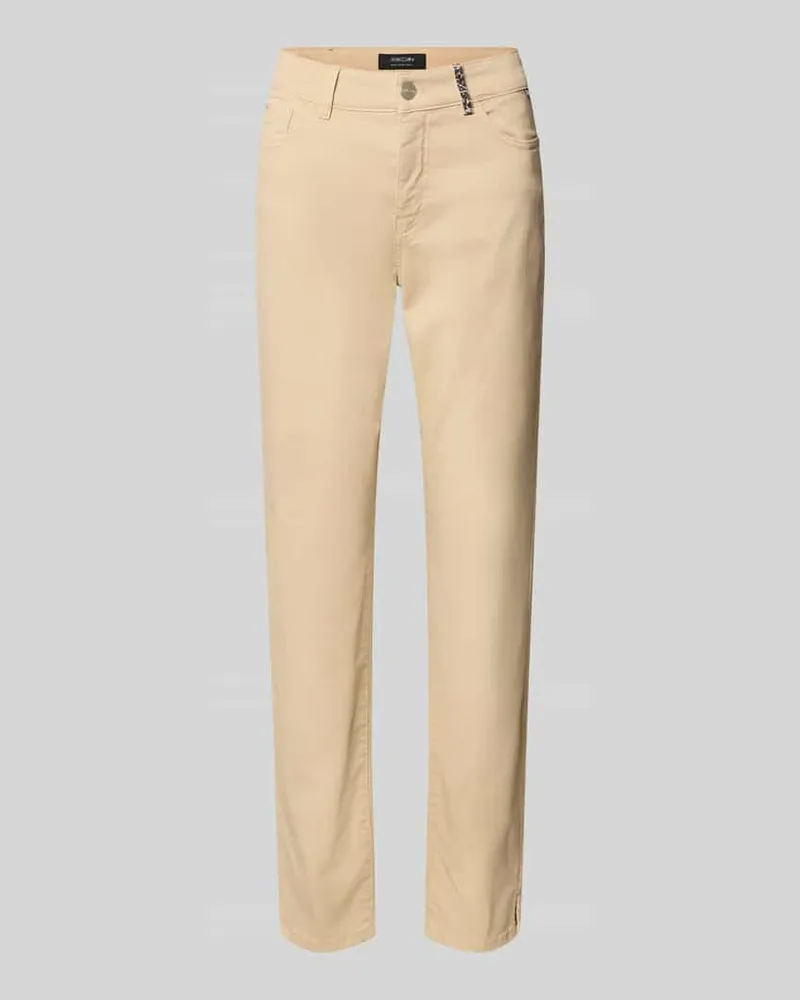 Marc Cain Jeans mit 5-Pocket-Design Sand