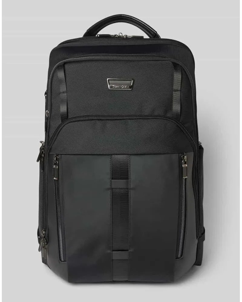 Samsonite Rucksack mit Label-Applikation Modell 'URBAN-EYE Black