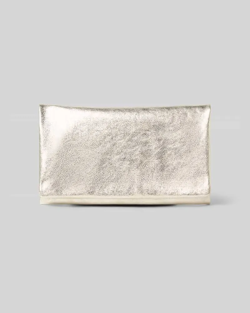 Abro Clutch aus echtem Leder Modell 'Mimosa Metallic