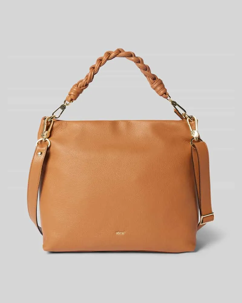 Abro Handtasche aus Leder Modell 'SOLEY Camel