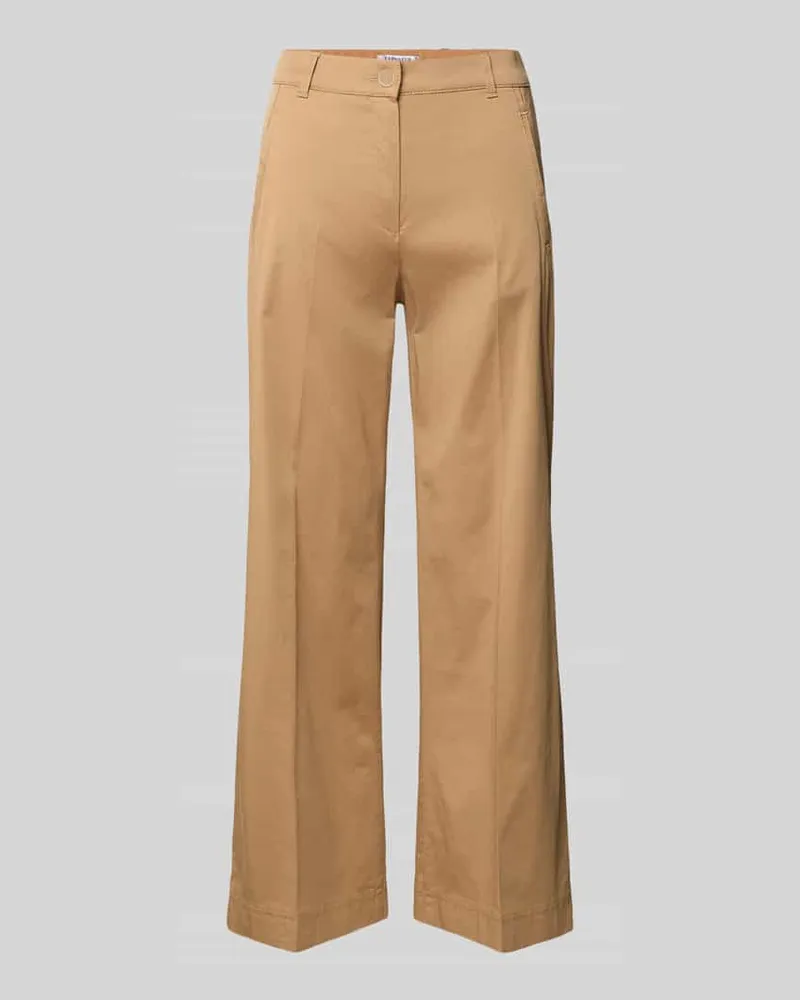 Brax Culotte mit Eingrifftaschen Modell 'Peggy Cognac