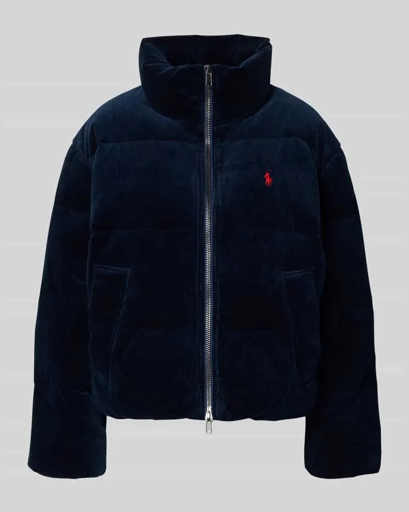 Ralph Lauren Steppjacke mit Reißverschluss Marine