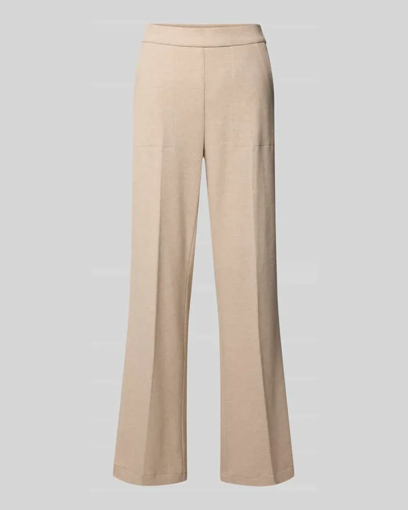 Cambio Loose Fit Stoffhose aus Viskose-Mix Modell 'AVA UTILITY Sand