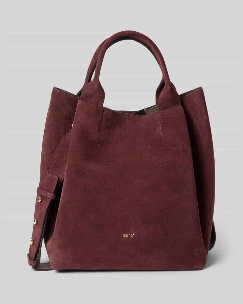 Abro Handtasche aus echtem Leder Modell 'ESSENTIAL Bordeaux