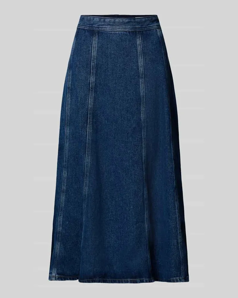 Tommy Hilfiger Ausgestellter Jeansrock aus Lyocell Jeansblau