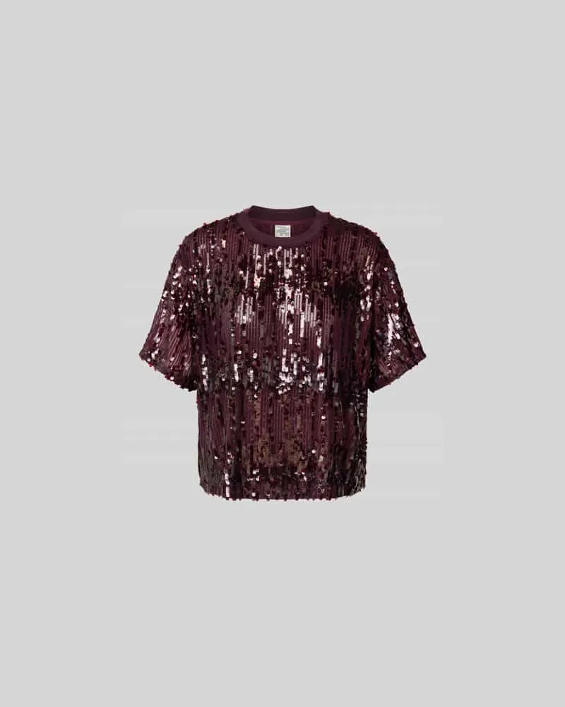 Baum und Pferdgarten Blusenshirt mit Stretch-Anteil Bordeaux
