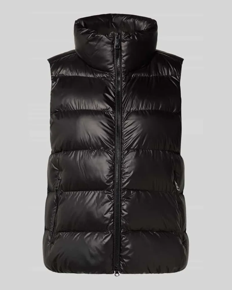 Fuchs Schmitt Steppweste mit Stehkragen Black