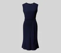 Knielanges Kleid mit Strukturmuster Modell 'VILODIE
