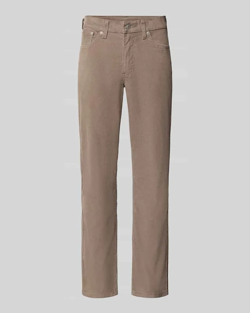 Levi's Slim Fit Jeans aus Baumwoll-Mix Modell '511® SLIM Taupe